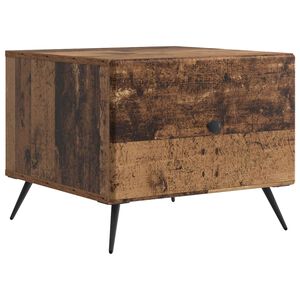 vidaXL Couchtisch mit Schubladen Altholz 49 x 50 x 40 cm Holzwerkstoff