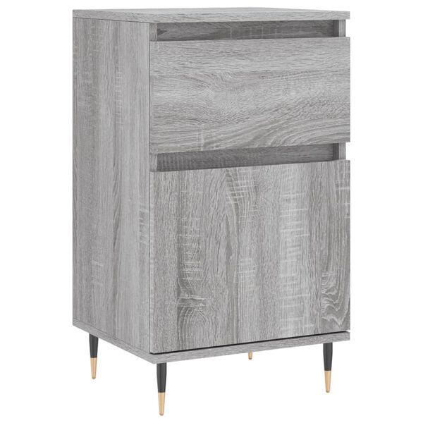 vidaXL Sideboard Grau Sonoma 40x35x70 cm Holzwerkstoff