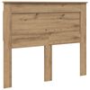 vidaXL Kopfteil Artisan-Eiche Holzwerkstoff