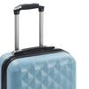 vidaXL Hartschalen-Trolley Blau ABS