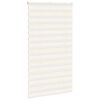 vidaXL Doppelrollo Marmorbeige 130x230cm Stoffbreite 125,9 cm Polyester