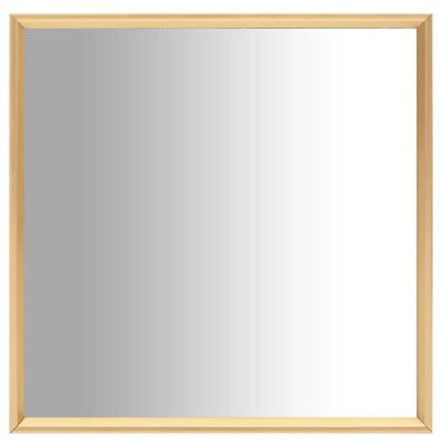 vidaXL Spiegel Golden 70x70 cm