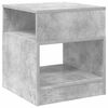 vidaXL Beistelltisch Beton Grau 40,5 x 40 x 45 cm Holzwerkstoff