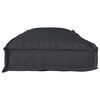 vidaXL Kissen Schwarz 110 x 40 x 8 cm Oxford-Stoff