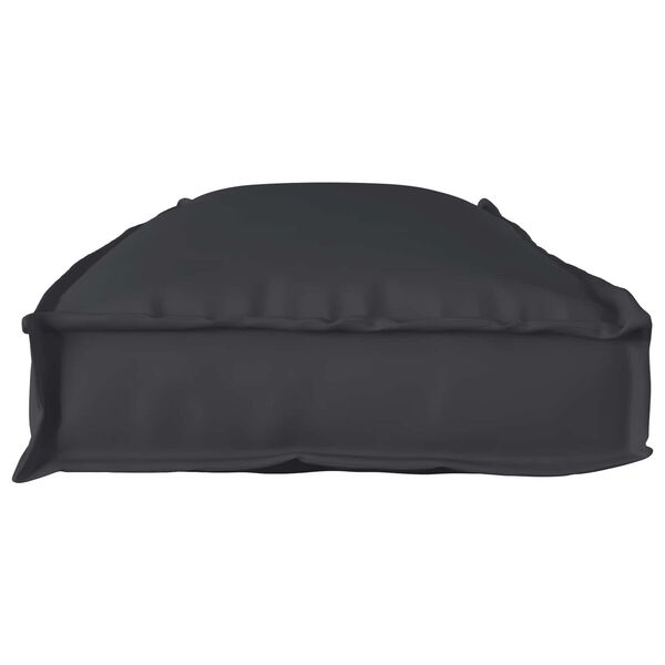vidaXL Kissen Schwarz 110 x 40 x 8 cm Oxford-Stoff