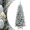 vidaXL K&uuml;nstlicher Weihnachtsbaum Wei&szlig; 210 cm