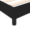 vidaXL Boxspringbettgestell Schwarz 80x200 cm Stoff