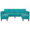 vidaXL Wohnzimmer Couch 3 pcs T&uuml;rkis