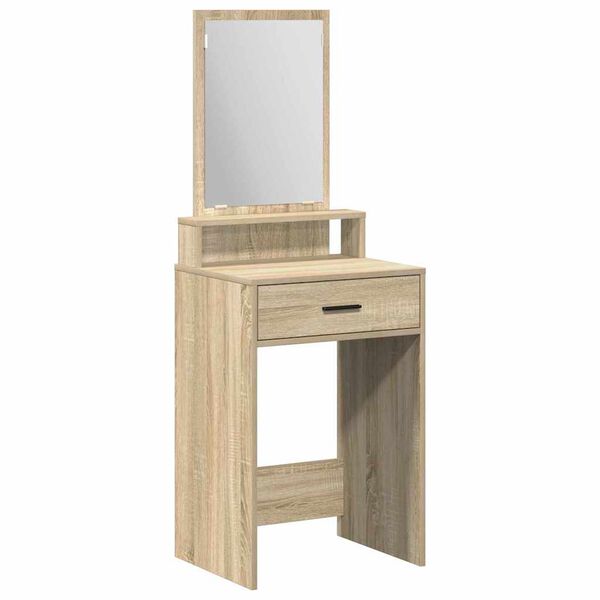 vidaXL Schminktisch Sonoma-Eiche 50 x 41 x 140 cm Holzwerkstoff
