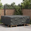 vidaXL M&ouml;belbezug Uni Schwarz 200 x 190 x 85 cm 600D