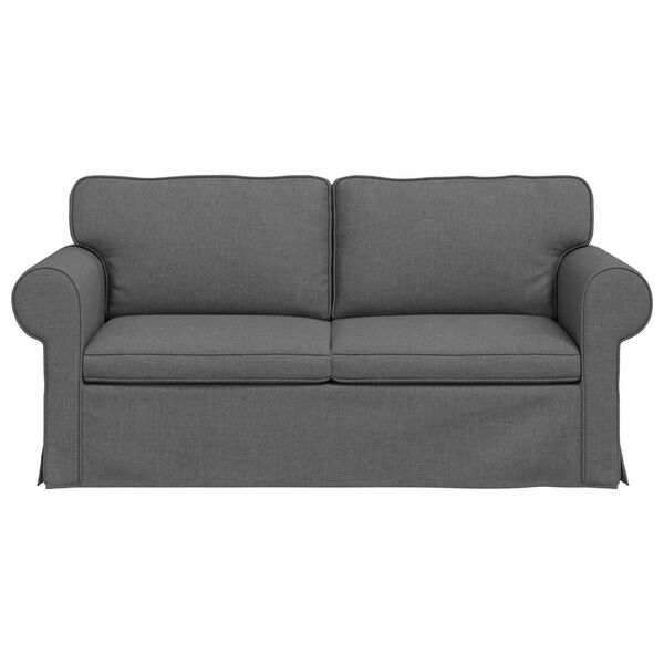 vidaXL Sofa Dunkelgrau Gesamtabmessungen: 175 x 82 x 80 cm (B x T x H)