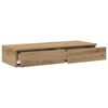 vidaXL Bettschubladen Artisan-Eiche 75 x 36,5 x 16.5 cm Holzwerkstoff