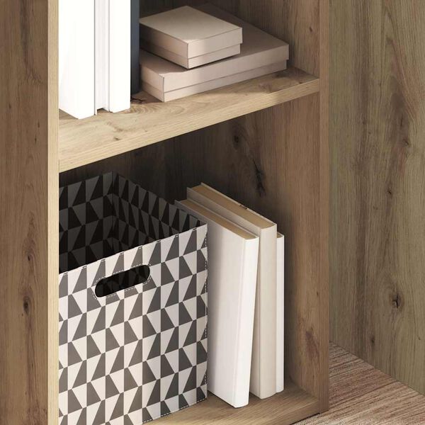 vidaXL B&uuml;cherregal Artisan-Eiche 40x30x152 cm Holzwerkstoff