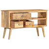 vidaXL Sideboard 102&times;35&times;61 cm Massivholz Mango