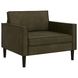 vidaXL XL-Sessel Olivegr&uuml;n Kunstwildleder