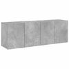 vidaXL TV-Wandschr&auml;nke 2 Stk. Betongrau 60x30x41 cm