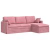 vidaXL Sofa Rosa 228 x 134 x 80 cm Samt