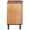 vidaXL Waschbeckenschrank Braun 62 x 33 x 58 cm Massivholz Mango