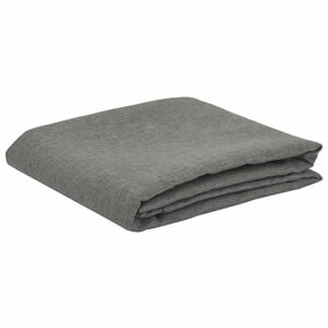vidaXL Tischdecke Rechteckig Hellgrau 110 x 160 cm