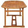 vidaXL 9-tlg. Garten-Essgruppe 220x90x75 cm Massivholz Akazie