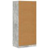 vidaXL Kleiderschrank Betongrau 80x52x180 cm Holzwerkstoff