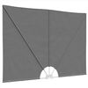 vidaXL Balkon Sichtschutz 200 x 300 cm Polyester Rechtwinklig Hellgrau