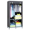 Practo Home Kleiderschrank 77x47x152 cm Grau