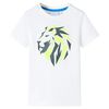 Kinder-T-Shirt Ecru 116