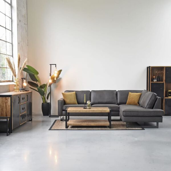 LABEL51 Zeitungsständer 45x20x38 cm Anthrazit