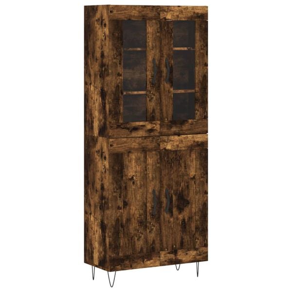vidaXL Highboard R&auml;uchereiche 69,5x34x180 cm Holzwerkstoff