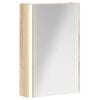 vidaXL Badezimmerspiegelschrank Sonoma-Eiche 33 x 11,5 x 50 cm