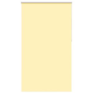 vidaXL Verdunkelungsrollo Gelb 140x210cm Stoffbreite 136,6cm Polyester