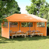 vidaXL Party-Zelt Orange 292 x 580 x 315 cm Oxford-Stoff