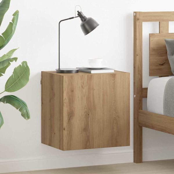 vidaXL TV-Wandschrank Artisan-Eiche 40,5x30x40cm Holzwerkstoff