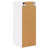 vidaXL TV-Wandschrank 2 pcs Wei&szlig; 30 x 31 x 80 cm Holzwerkstoff