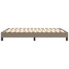 vidaXL Boxspringbettgestell Taupe 140x200 cm Stoff