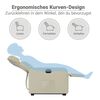 vidaXL Relaxsessel mit Aufstehhilfe Elektrisch Creme Kunstleder