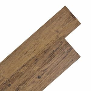 vidaXL Bodenplanken Walnussbraun 5,02 m&sup2; 36 Stk. PVC