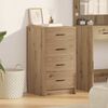 vidaXL Sideboard Artisan-Eiche 40 x 41 x 75 cm Holzwerkstoff