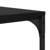 vidaXL Couchtisch Schwarz Eichen-Optik 100 x 50 x 35 cm Holzwerkstoff