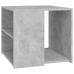 vidaXL Beistelltisch Betongrau 50x50x45 cm Holzwerkstoff