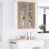 vidaXL H&auml;ngeschrank Riga Artisan-Eiche 60 x 31 x 80 cm Holzwerkstoff