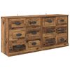 vidaXL Sideboards 2 pcs Altholz 70 x 35,5 x 67,5 cm Holzwerkstoff