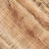 vidaXL Couchtisch Ø68x43 cm Raues Mangoholz