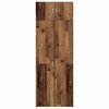 vidaXL Aufbewahrungsschrank 3 pcs Altholz