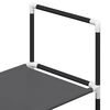 vidaXL Schuhregal 5 Ebenen Schwarz 44x28x94 cm Vliesstoff