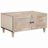 vidaXL Couchtisch Wei&szlig; 80 x 54 x 40 cm Holzwerkstoff