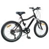 vidaXL Kinderfahrrad 20 Zoll 6-Speed f&uuml;r 6-11 Jahre alt Schwarz