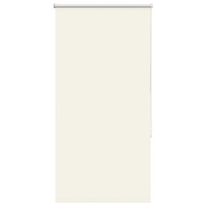 vidaXL Verdunkelungsrollo Cremewei&szlig; 85x130cm Stoffbreite 80,7 cm