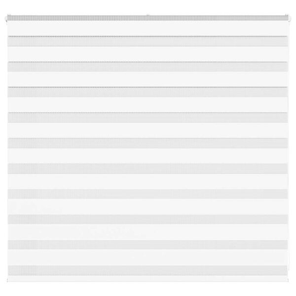 vidaXL Doppelrollo Weiß 160x100 cm Stoffbreite 155,9 cm Polyester